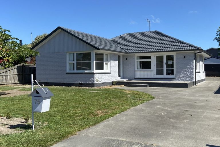 Photo of property in 75 Blankney Street, Hornby, Christchurch, 8042