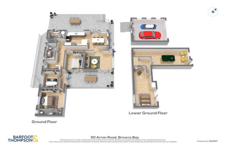 Photo of property in 50 Arran Road, Browns Bay, Auckland, 0630