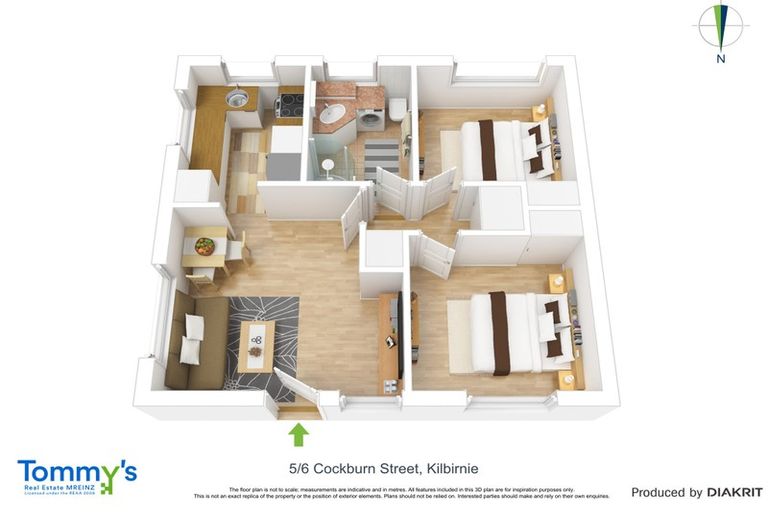 Photo of property in 5/6 Cockburn Street, Kilbirnie, Wellington, 6022