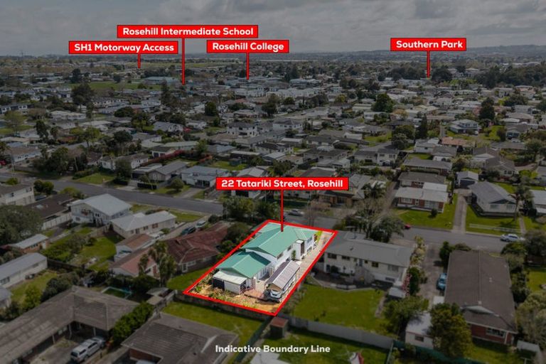 Photo of property in 22 Tatariki Street, Rosehill, Papakura, 2113