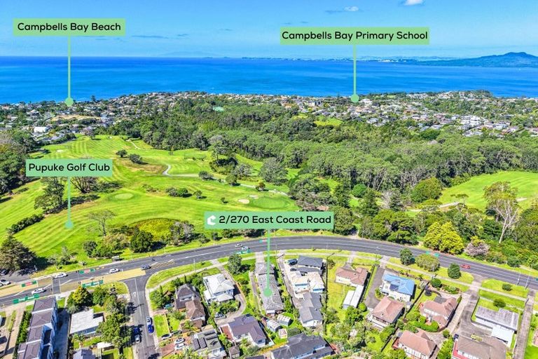 Photo of property in 2/270 East Coast Road, Forrest Hill, Auckland, 0620