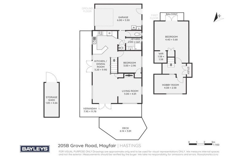 Photo of property in 205b Grove Road, Mayfair, Hastings, 4122