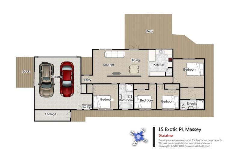 Photo of property in 15 Exotic Place, Massey, Auckland, 0614