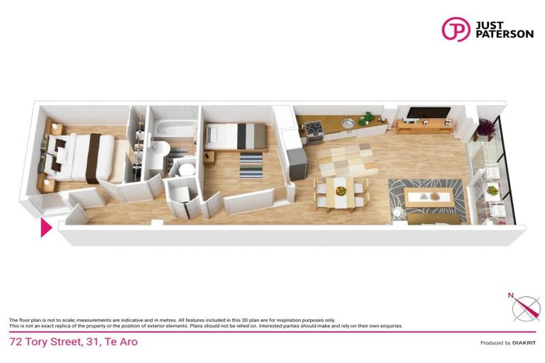 Photo of property in Century City Apartments, 31/72 Tory Street, Te Aro, Wellington, 6011