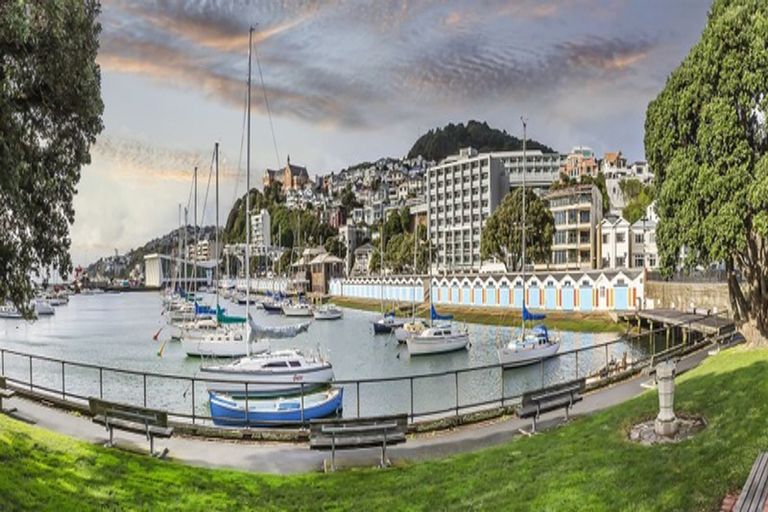 Photo of property in Semple House, 1b/84 Oriental Parade, Oriental Bay, Wellington, 6011