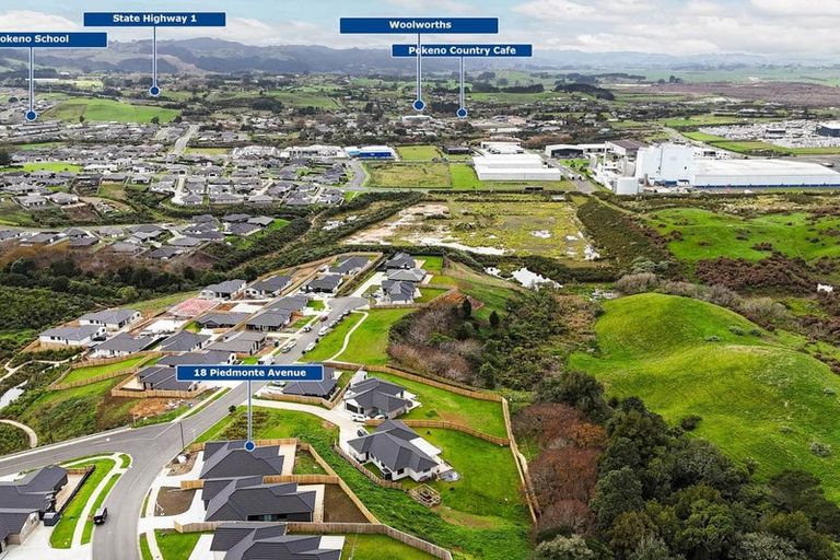 Photo of property in 18 Piedmonte Avenue, Pokeno, 2402