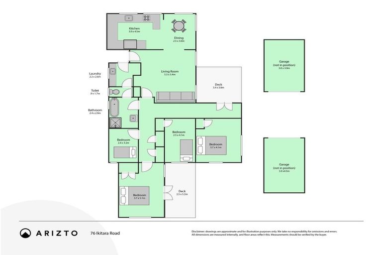 Photo of property in 76 Ikitara Road, Whanganui East, Whanganui, 4500