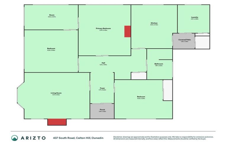 Photo of property in 437 South Road, Calton Hill, Dunedin, 9012