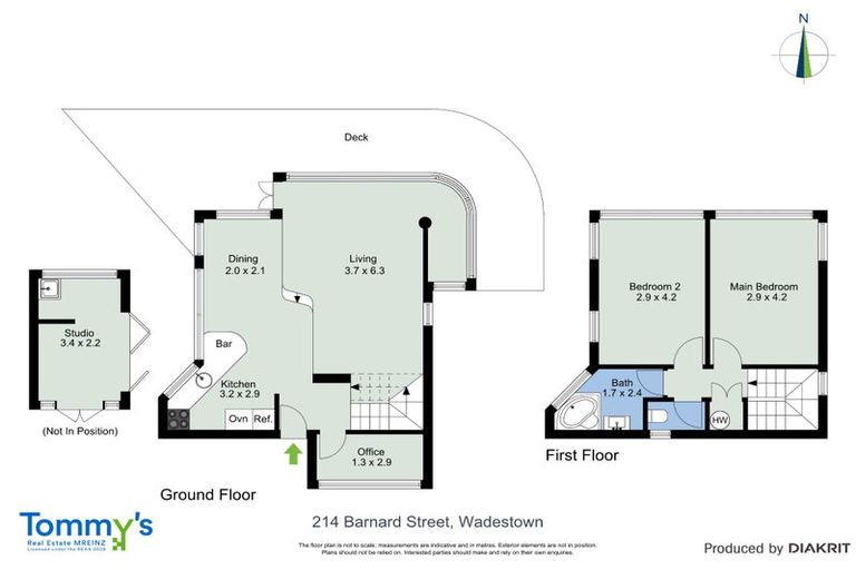 Photo of property in 214 Barnard Street, Wadestown, Wellington, 6012