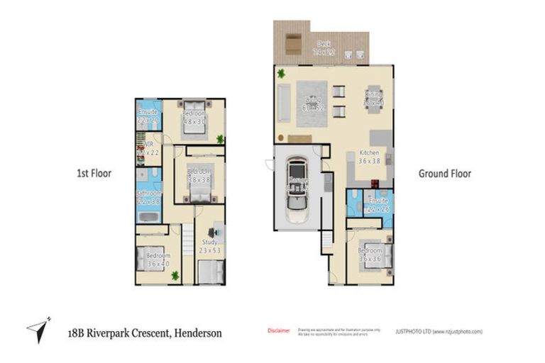 Photo of property in 18b Riverpark Crescent, Henderson, Auckland, 0610