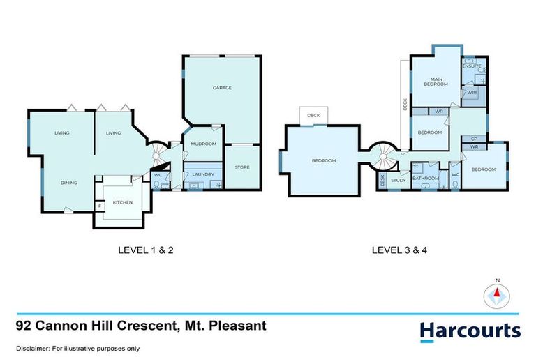 Photo of property in 92 Cannon Hill Crescent, Mount Pleasant, Christchurch, 8081