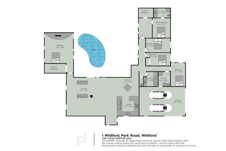 Photo of property in 1 Whitford Park Road, Whitford, Howick, 2571