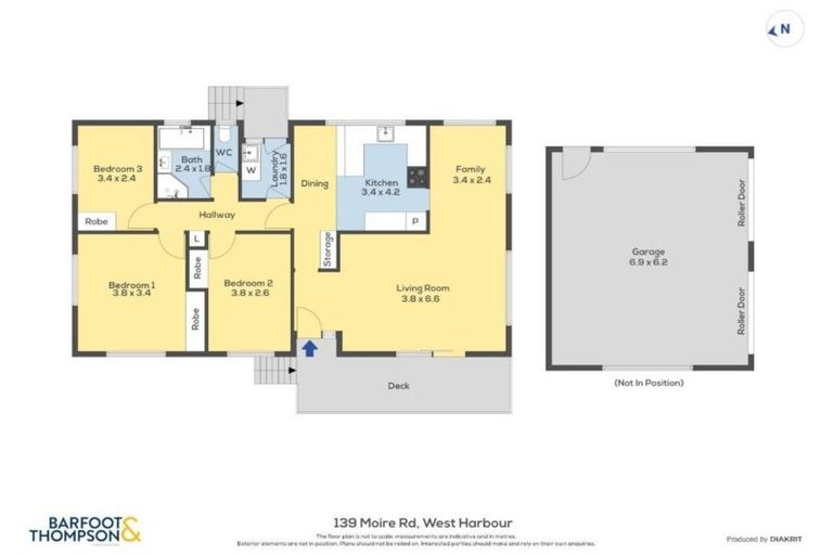 Photo of property in 139 Moire Road, West Harbour, Auckland, 0618