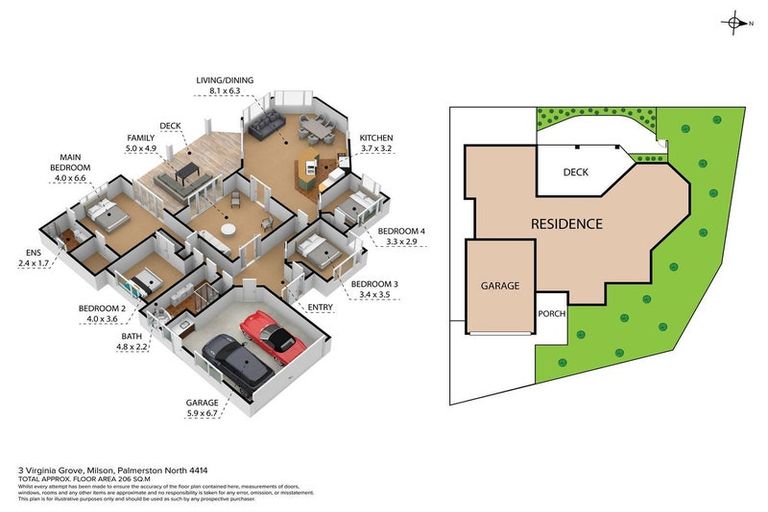 Photo of property in 3 Virginia Grove, Milson, Palmerston North, 4414