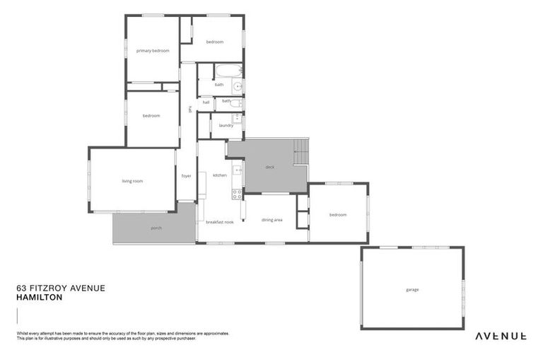 Photo of property in 63 Fitzroy Avenue, Fitzroy, Hamilton, 3206