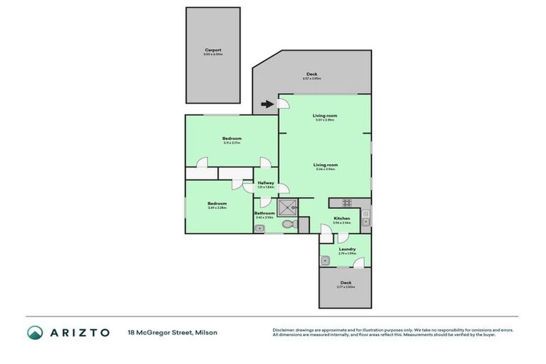 Photo of property in 18 Mcgregor Street, Milson, Palmerston North, 4414