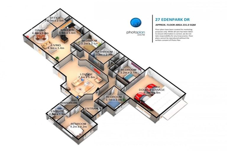 Photo of property in 27 Edenpark Drive, Rototuna North, Hamilton, 3210