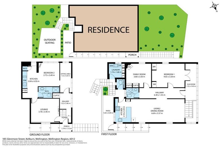 Photo of property in 185 Glenmore Street, Kelburn, Wellington, 6012