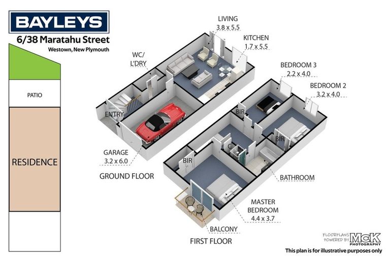 Photo of property in 6/38 Maratahu Street, Westown, New Plymouth, 4310