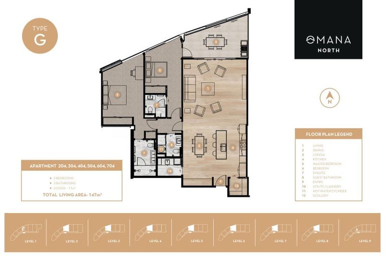 Photo of property in 204/20 Omana Road, Milford, Auckland, 0620