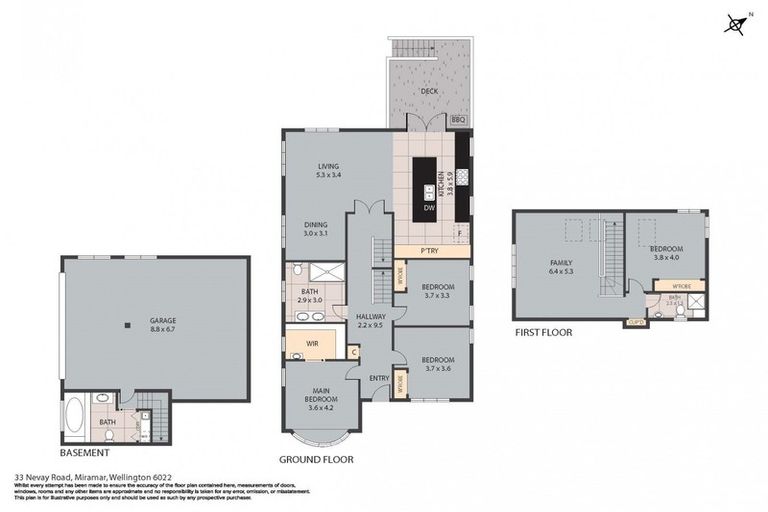 Photo of property in 33 Nevay Road, Miramar, Wellington, 6022