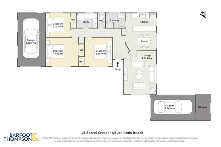 Photo of property in 13 Sorrel Crescent, Bucklands Beach, Auckland, 2012