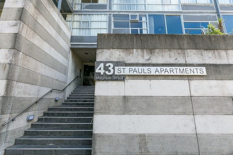 Photo of property in St Pauls Apartments, 7/43 Mulgrave Street, Thorndon, Wellington, 6011