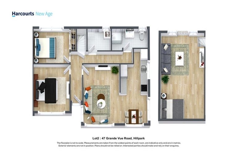 Photo of property in 47 Grande Vue Road, Hillpark, Auckland, 2102