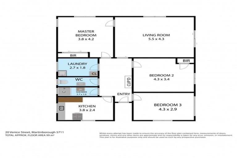 Photo of property in 20 Venice Street, Martinborough, 5711