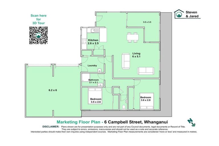 Photo of property in 6 Campbell Street, Whanganui, 4500