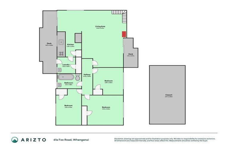 Photo of property in 61a Fox Road, Springvale, Whanganui, 4501