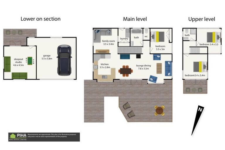 Photo of property in 7 Piha Road, Piha, 0772