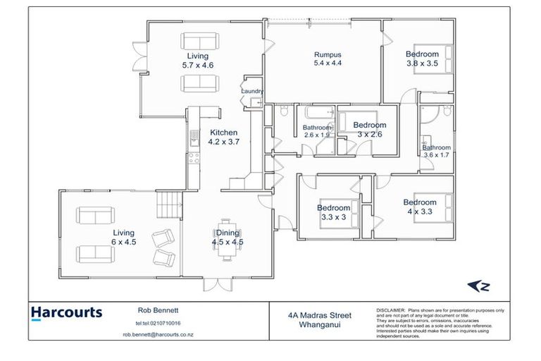 Photo of property in 4a Madras Street, Aramoho, Whanganui, 4500