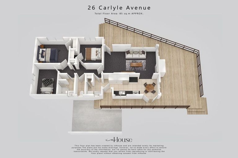 Photo of property in 26 Carlyle Avenue, Chartwell, Hamilton, 3210