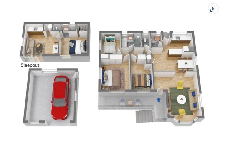 Photo of property in 8 Devonshire Road, Unsworth Heights, Auckland, 0632