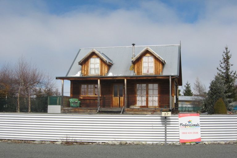 Photo of property in 27 Glencairn Road, Twizel, 7901
