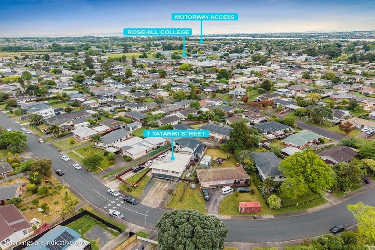 Photo of property in 7 Tatariki Street, Rosehill, Papakura, 2113