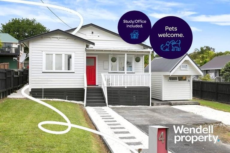 Photo of property in 4 Bowers Road, Glen Eden, Auckland, 0602