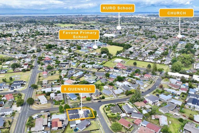 Photo of property in 5 Quennell Avenue, Favona, Auckland, 2024