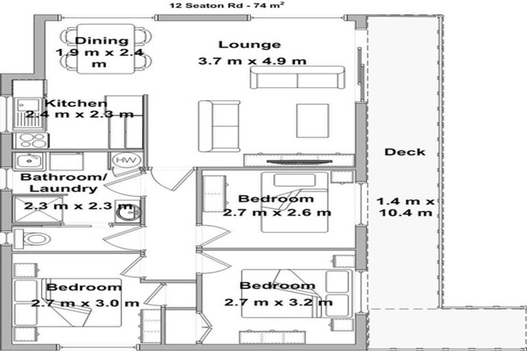 Photo of property in 12a Seaton Road, Murrays Bay, Auckland, 0630