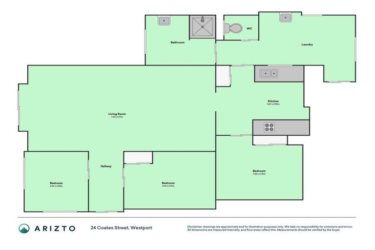 Photo of property in 24 Coates Street, Westport, 7825