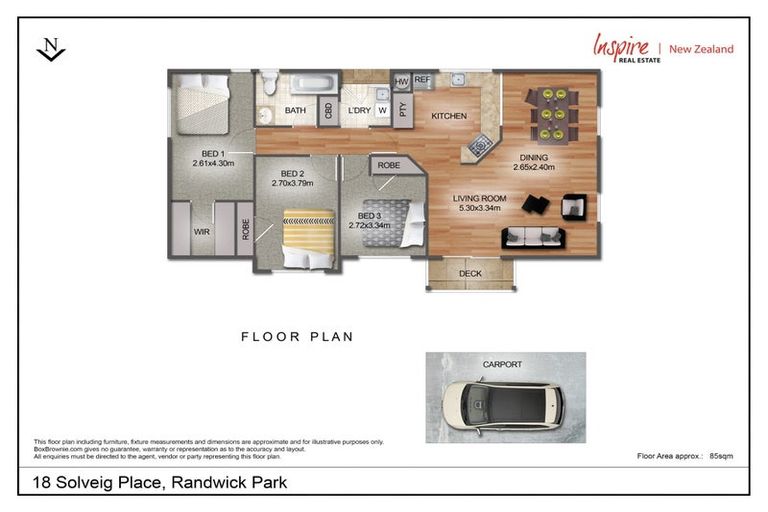 Photo of property in 18 Solveig Place, Randwick Park, Auckland, 2105