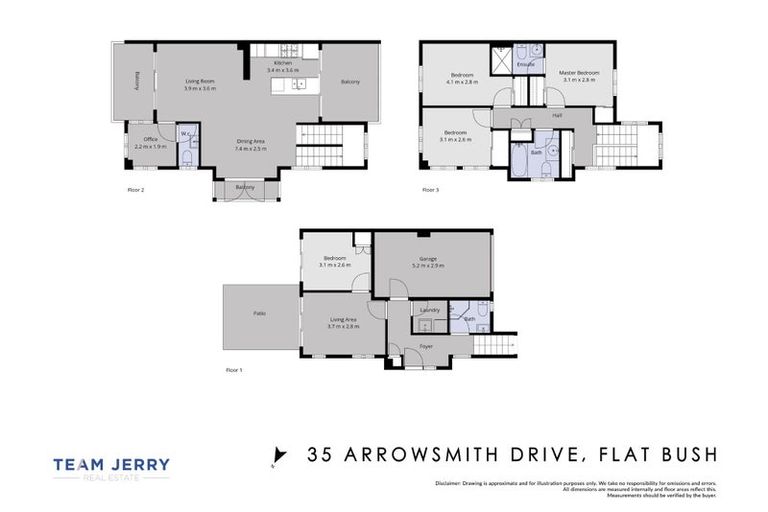 Photo of property in 35 Arrowsmith Drive, Flat Bush, Auckland, 2019