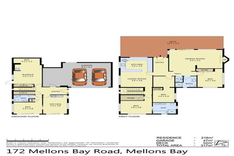 Photo of property in 172 Mellons Bay Road, Mellons Bay, Auckland, 2014