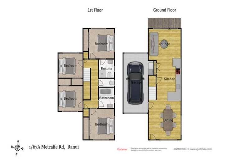 Photo of property in 1/67a Metcalfe Road, Ranui, Auckland, 0612
