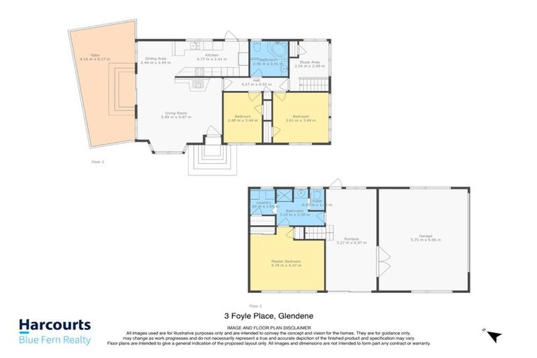 Photo of property in 3 Foyle Place, Glendene, Auckland, 0602