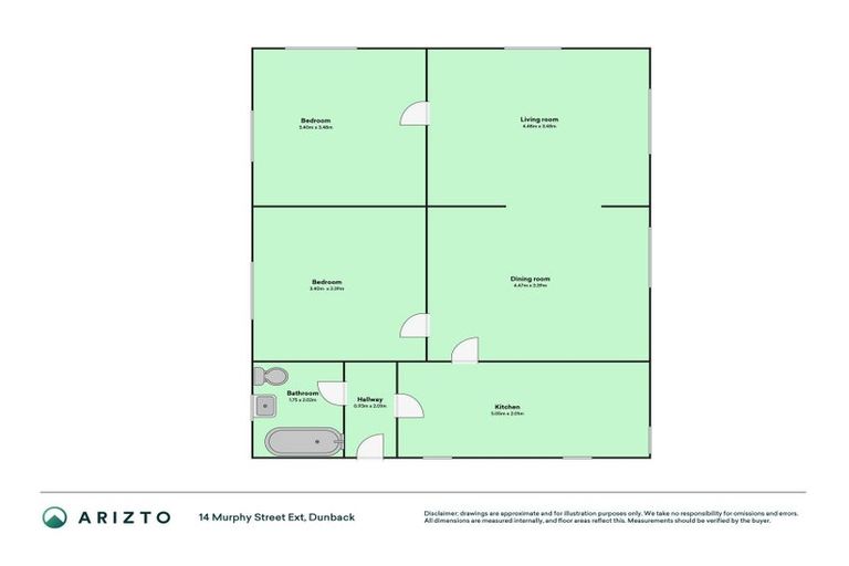 Photo of property in 14 Murphy Street, Dunback, Palmerston, 9483