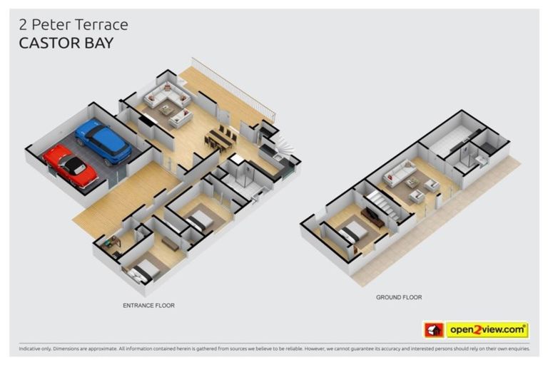 Photo of property in 2 Peter Terrace, Castor Bay, Auckland, 0620