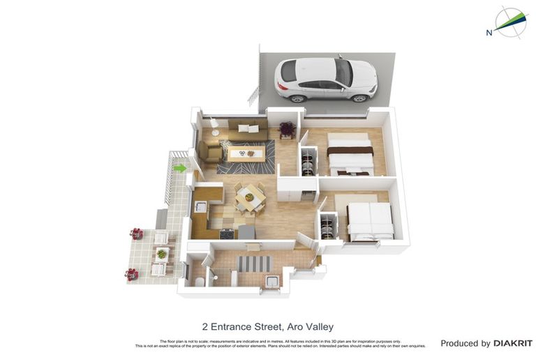 Photo of property in 2 Entrance Street, Aro Valley, Wellington, 6012