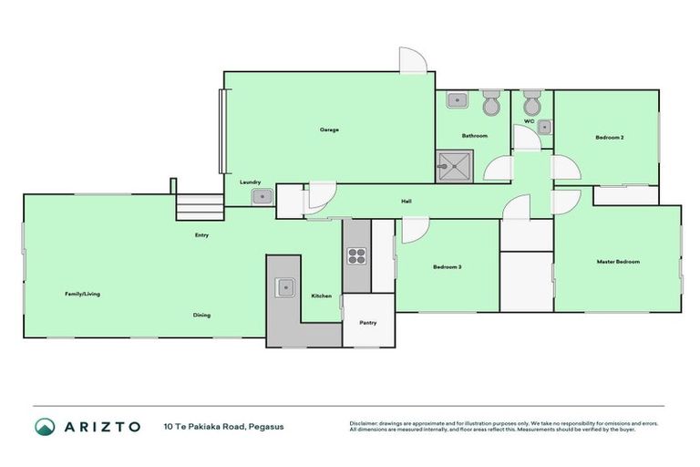 Photo of property in 10 Te Pakiaka Road, Pegasus, 7612